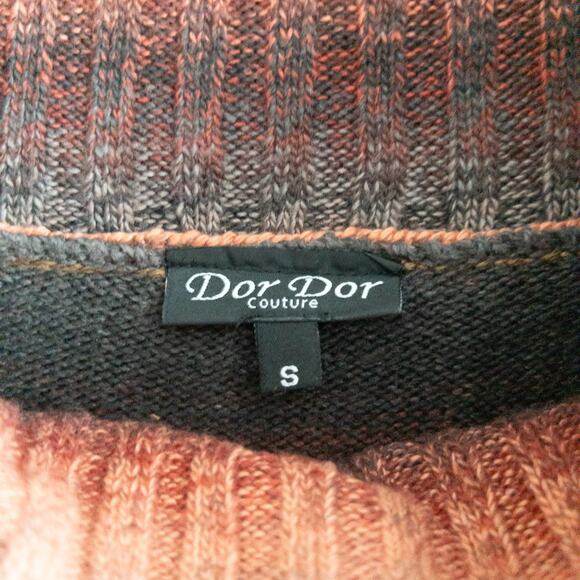 Dor Dor Couture Anthropologie Turtleneck Pullover Sweater Size Small - Picture 6 of 8